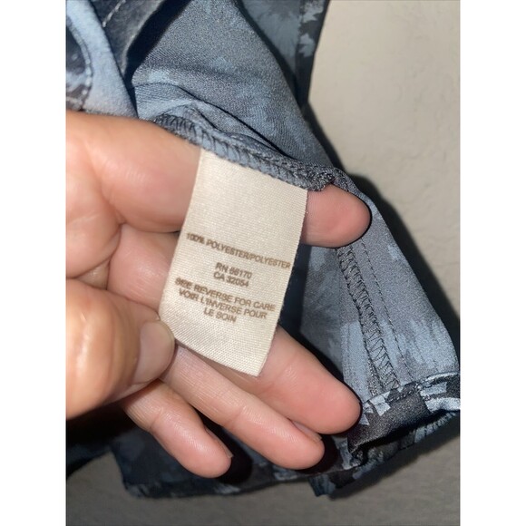 Free People Skirt tier metallic elastic high waist western geometric art L layer - Picture 6 of 8